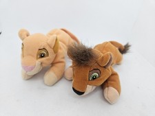 Vintage Lion King II Simba's Pride Kiara And Kovu Mini Plush 6" Plush Animals