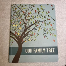 Our Family Tree Interactive Journal 104 Pages 9” X 11” New Peter Pauper Press