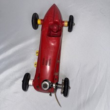 Auto giocattolo da corsa originale rossa e gialla Wen-Mac Automite motorizzata non testata