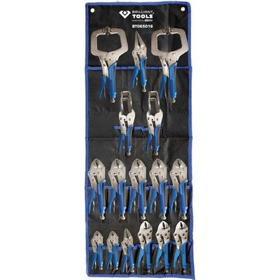 Feststellzangen / Gripzangen Set, 16-tlg (powered by KS TOOLS) BRILLIANT TOOLS