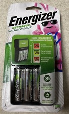 Recharge Value Charger for NiMH Rechargeable AA and AAA Batteries