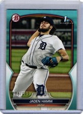 2023 Bowman Draft Sky Blue /499 Jaden Hamm #BD-154