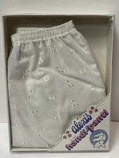 Vintage ALEXIS Handi-Panti EYELET LACE Diaper Cover Waterproof Medium 13-18lbs