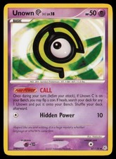 Unown [C] 67/130 Uncommon Diamond & Pearl Pokemon Near Mint on eBay