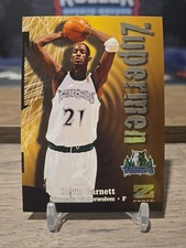 1997-98 SkyBox Z-Force #199 Kevin Garnett Timberwolves 