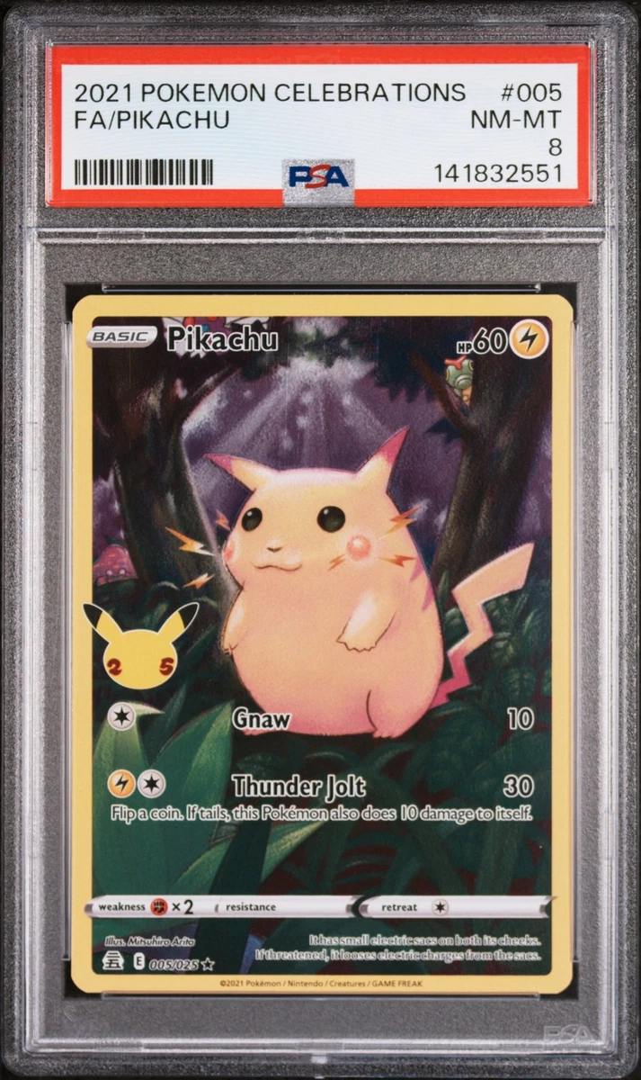 Pikachu Pokémon TCG Professional Sports Authenticator (PSA) Grade
