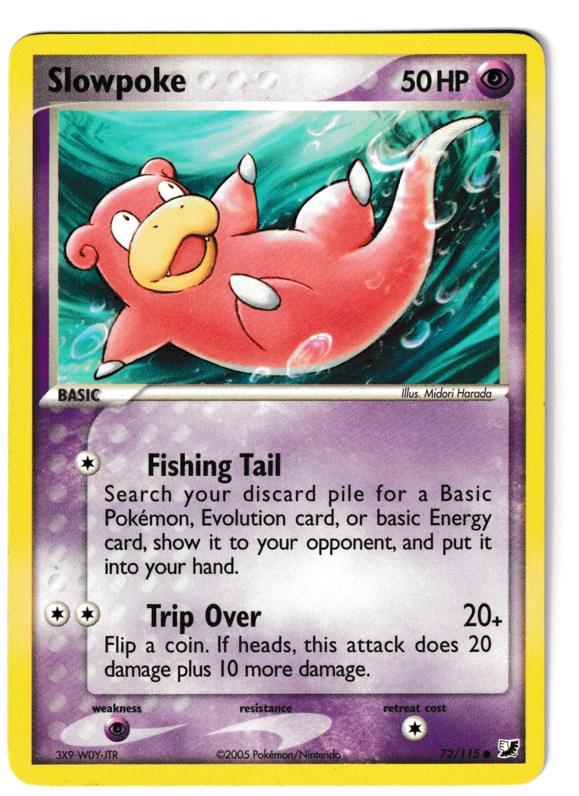 Slowpoke - 72/115 - Pokemon TCG
