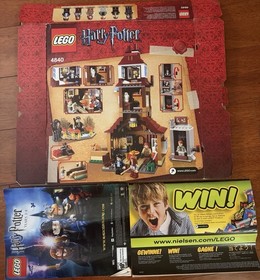 LEGO Harry Potter 4840 The Burrow Empty Box & Manuals No Bricks