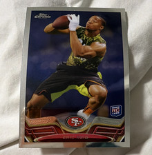 Topps Chrome Eric Reid San Francisco 49ers Football 2013 Rookie Card #139. rookie card picture