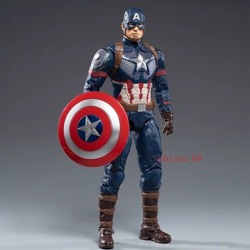 ZD Toys Marvel Authentic Captain America Action Figure14in Collezione Giocattoli Regalo - Foto 2 di 7