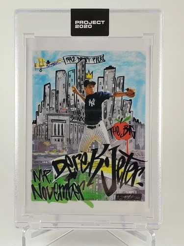 Topps Project 2020 #29 Derek Jeter by King Saladeen Print Run: 9,873