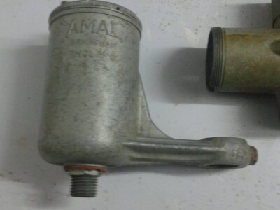 NOS AMAL 276 PRE-MONOBLOCL CARBURETOR BODY  & COMPLETE FLOAT CHAMBER FIT TO  BSA