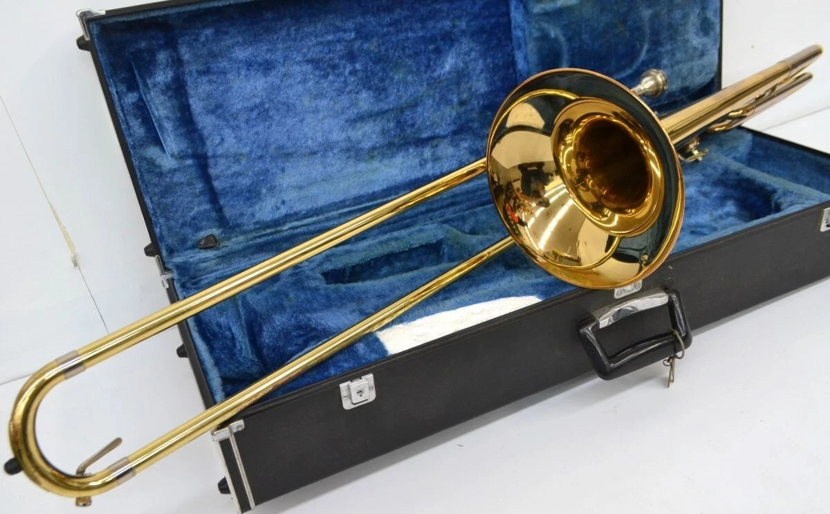 Yamaha YSL-648 Tenor Bass Trombone Musical instrument Hard case GAKKI