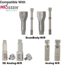 Dental Mini/Regular Implant Scan Body 3D Analog fits Osstem Hiossen ET ll lll lV