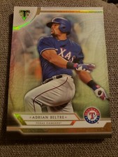 2018 Topps Triple Threads Adrian Beltre Base Card Texas Rangers