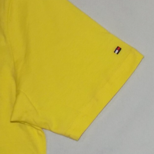 Tommy Hilfiger Boys' 100% Cotton Graphic T-Shirt Buttercup M (10/12) New - Picture 3 of 7