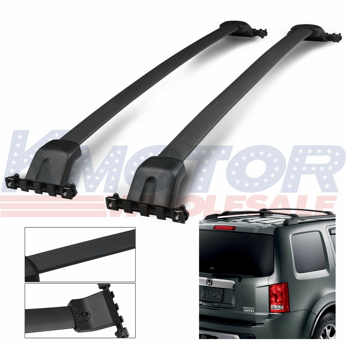 Top Roof Rack Cross Bar Crossbars Luggage Carrier New For Honda - Foto 13