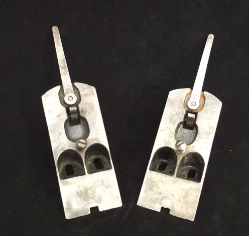 2 EARLY STANLEY FROGS TYPE 9  (PAT 7-24-1888) for #4 or # 5 PLANE EX CONDITION