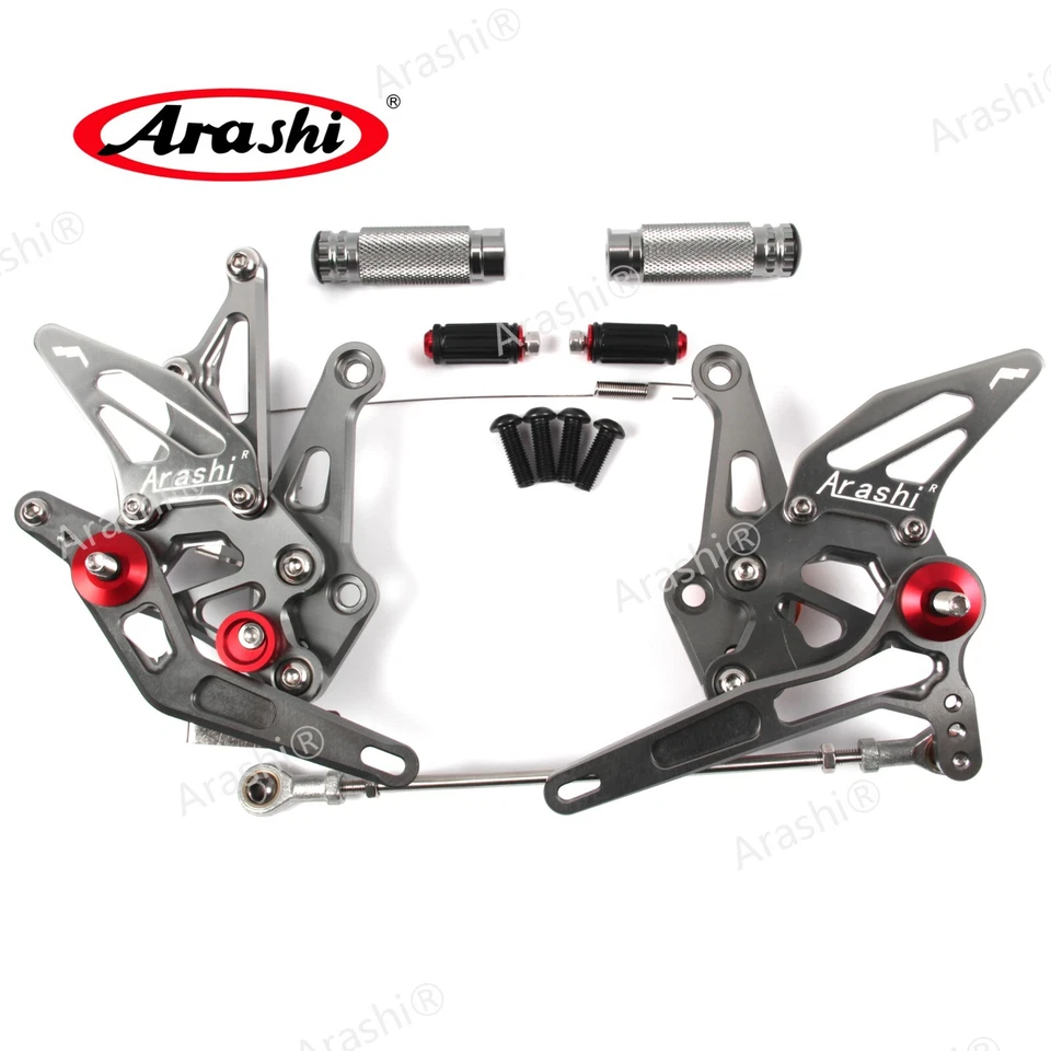 Reposapiés ajustables para Kawasaki Ninja 1000 Z1000 Z1000SX 2014-2017 Foto 3 de 4