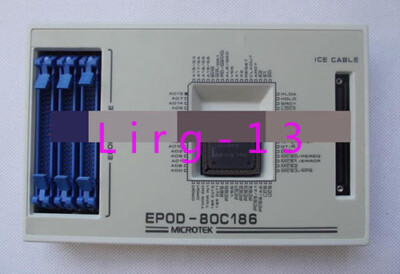 1pc used MICROTEK EPOD-80C186 N80C186XL20 EPOD CABLE ICE CABLE module
