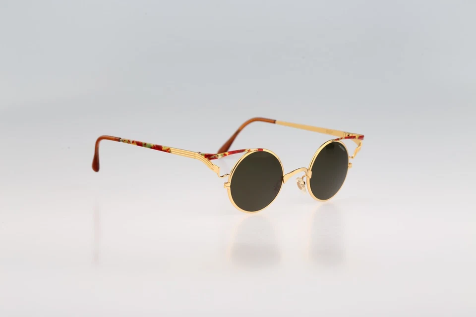 Texso на Solgir T 375, винтажный 90-х золото и черепаха редкая стимпанк солнцезащитные очки - Изображение 2 из 4
