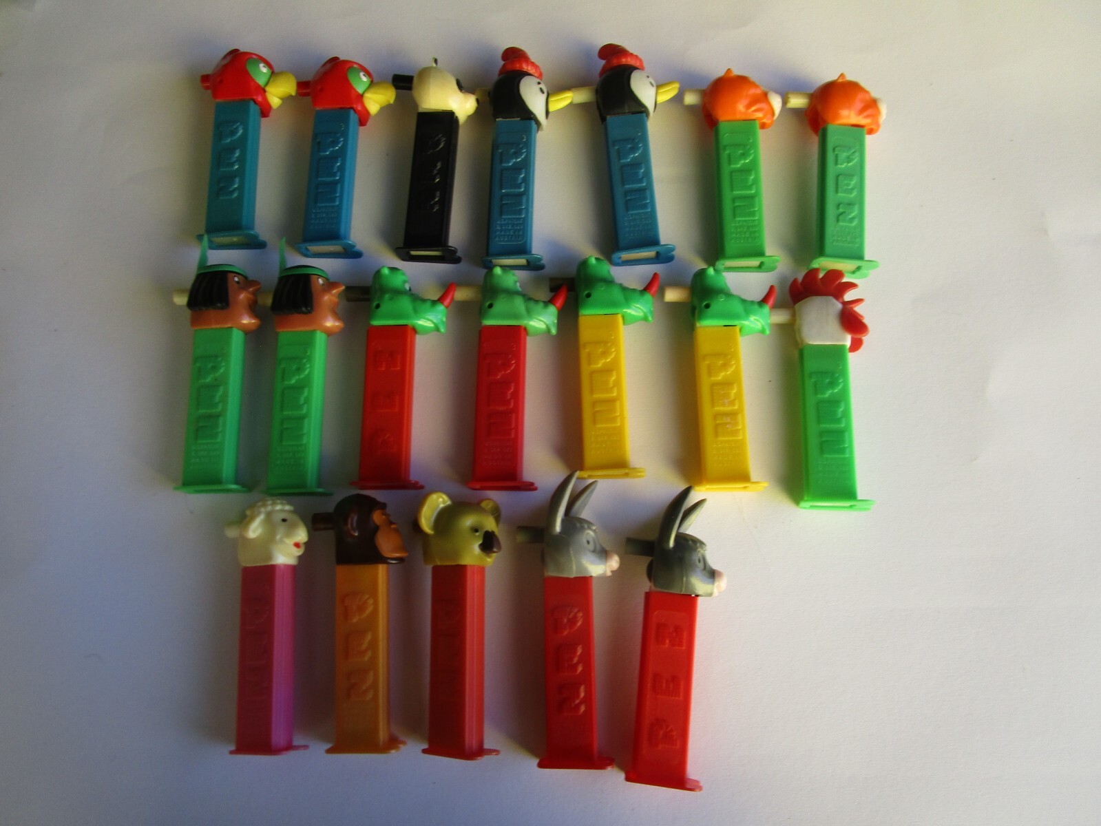 PEZ big collection 19x SMALL FEET Merry Musik Makers NEAR MINT