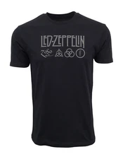 LED ZEPPELIN ZOSO LOGO T SHIRT