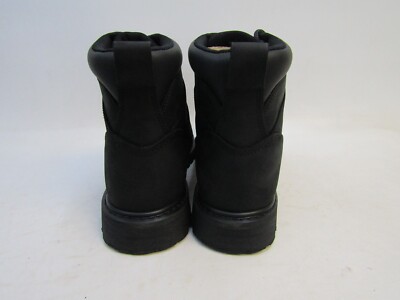 Harley Davidson Mens Size 10 M Black Nubuck Leather Lace Up 
