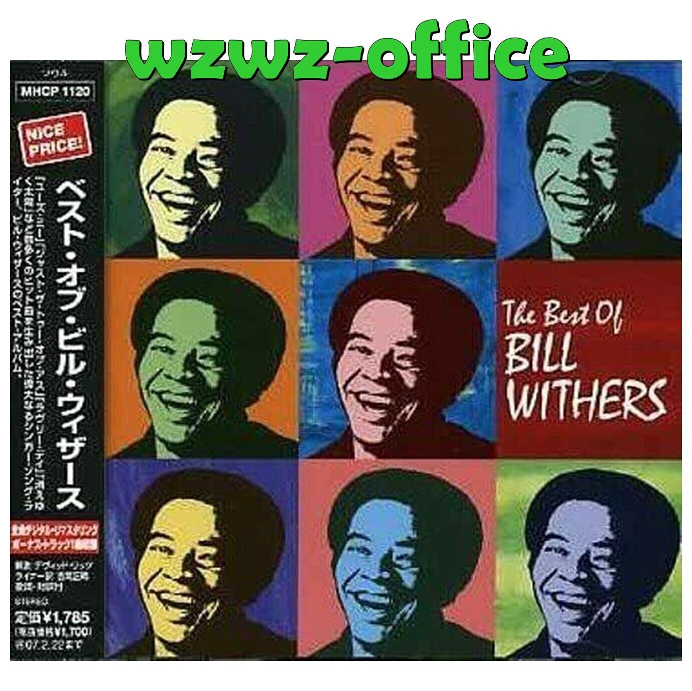 Bill Withers AOR NUOVO CD SIGILLATO "The Best Of Bill Withers" Japan OBI E