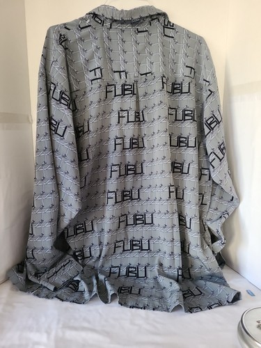 Vintage FUBU Collection Mens Short Sleeve Button Down Shirt Size 3XLarge - Picture 5 of 7