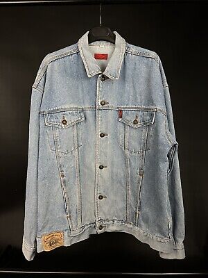 Vintage LEE COOPER Studded Denim Jacket Acid Wash Blue Medium | Vintage  Online | Bragvintage.com