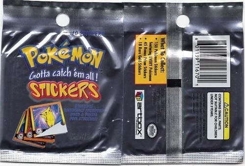 POKEMON ARTBOX SÉRIE 1 BOOSTER BOX (30 PACOTES) ÁLBUM DE ADESIVOS em PLÁSTICO LACRADO! - Imagem 2 de 4