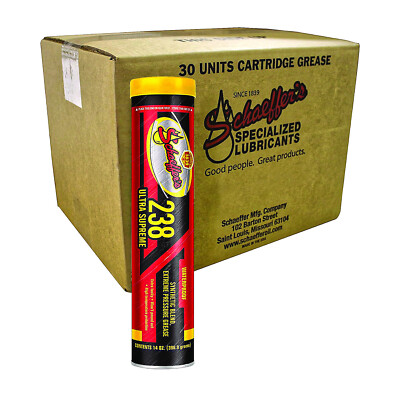 #ad Schaeffer 238 Ultra Supreme Semi Synthetic Grease 30 pack 14oz 02382 029 $288.56