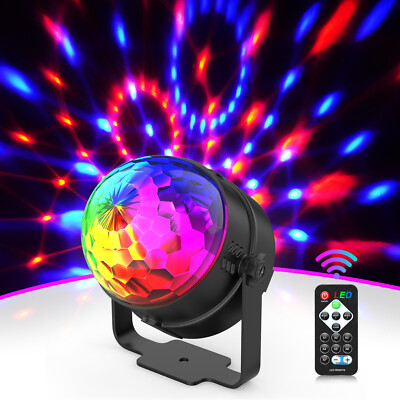 LEDs Magic Ball Light Party Disco Stage Light DJ Strobe Ball Remote Control