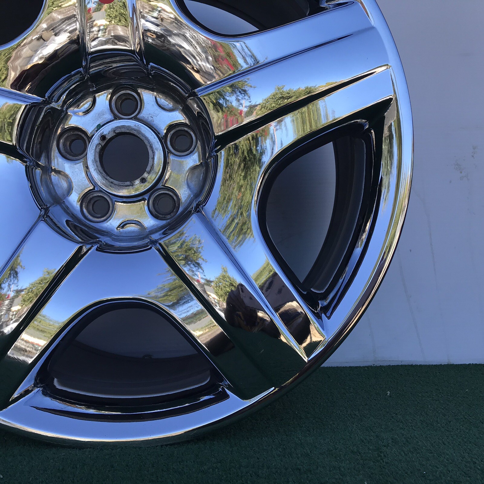 2005-08 BENTLEY CONTINENTAL GT 19" CHROME GENUINE FACTORY OEM WHEEL RIM NO CAP