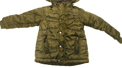 Timberland Kids Boys Full Zip Red Jacket Winter Coat Warm Size 3T