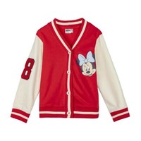Jacke Cotton Brushed Baseball Minnie Rot - 4 Alter Weiblich Cerdà