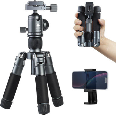 Portable 20'' Mini Tripod Stand with 360° Ball Head for DSLR & Phone