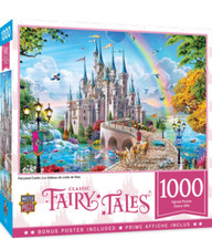 New FAIRYLAND CASTLE MasterPieces Classic Fairytales - 1000 Piece Jigsaw Puzzle