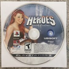 🔥 Heroes Over Europe (PlayStation 3 PS3, 2009) Mint Disc Only! See Description