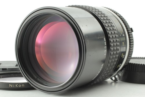 【EXC+++++】Nikon Ai 135mm f/2.8 Manual Focus Telephoto Lens from JAPAN #379A