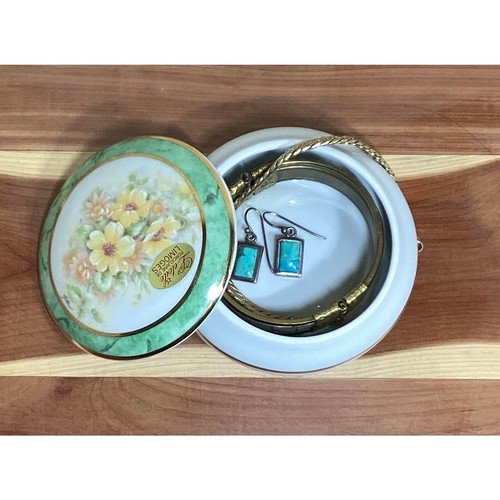 Vintage Limoges L’etoile Porcelain Trinket Box France
