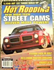POPULAR HOT RODDING MAGAZINE September 2005 High Tech Street Cams / Jeg's Master