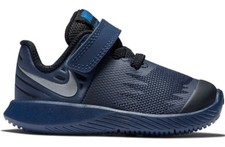 Boys Nike Sneakers Blue Void/Reflect Silver/Black Non Tie Infants Boys Size 2