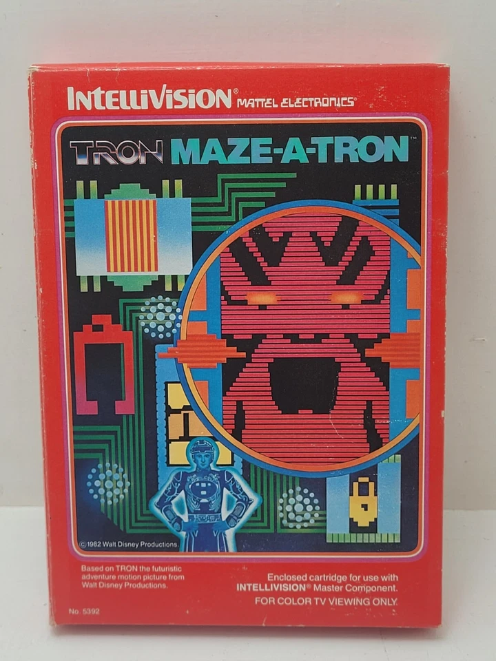 Intellivision Armor Battle & Tron Maze-A-Tron - Image 3 of 4