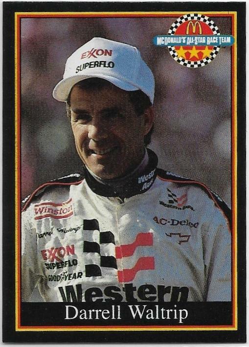 Darrell Waltrip 1991 Maxx McDonald's All-Star Race Team #20