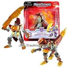 Year 2005 Transformers UNIVERSE Scout Class 5  Figure Terrorcon DOOM-LOCK T-Rex