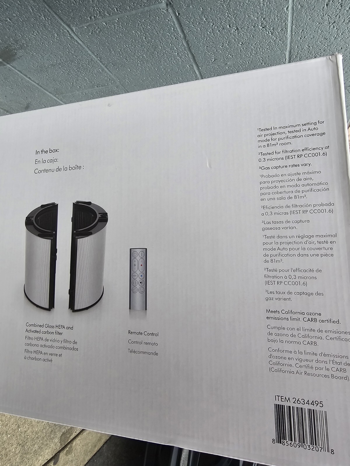 Dyson Purifier Hot + Cool HP4B (White) BRAND NEW FACTORY