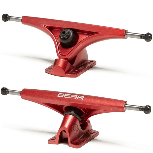 Bear Gen 6 (155mm 40°) Longboard Trucks - Black - 90a Black