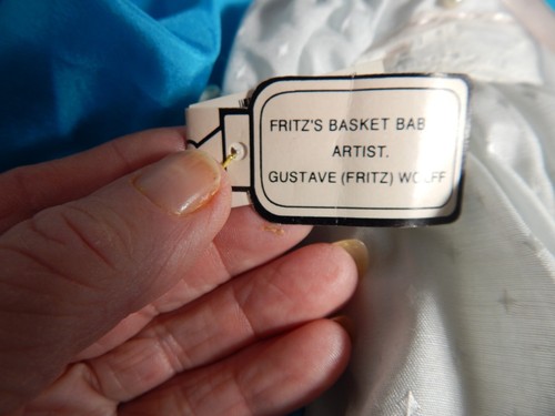 Fritz's Basket Babies, Artist Gustave Wolff, Babies Name is Sarah. 9ins Tall. - Picture 2 of 8